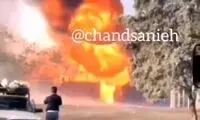 ویدیو هولناک از انفجار شدید در محمدشهر کرج
