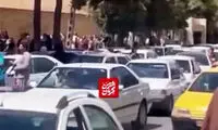 ازدحام جمعیت برای یک پارچه‌فروشی منجر به پلمب شد 