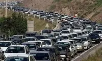 ترافیک سنگین در محورهای شمالی کشور