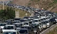 ترافیک سنگین در محورهای شمالی کشور