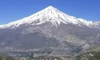 نمایان شدن دماوند بعد از روزها آلودگی هوا در تهران