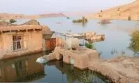 این نقطه از ایران به زیر آب رفت!