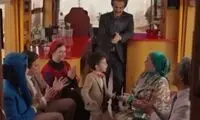 تمرین رقص محسن تنابنده با بهروز و سالار معمولی