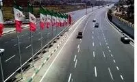 خلاقیت شهرداری تهران در یک اتوبان جلب‌توجه کرد