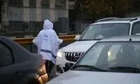 بارش باران و ترافیک سنگین در محور چالوس