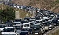 ترافیک سنگین در خروجی‌های شرقی تهران 