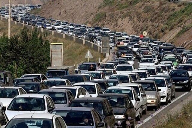 ترافیک سنگین در خروجی‌های شرقی تهران 