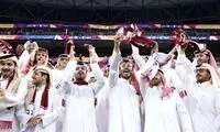 سنگ تمام قطر در نورپردازی جالب ورزشگاه لوسیل