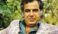 عکس یادگاری ناصر ملک مطیعی و فریدون مشیری در دهه 70