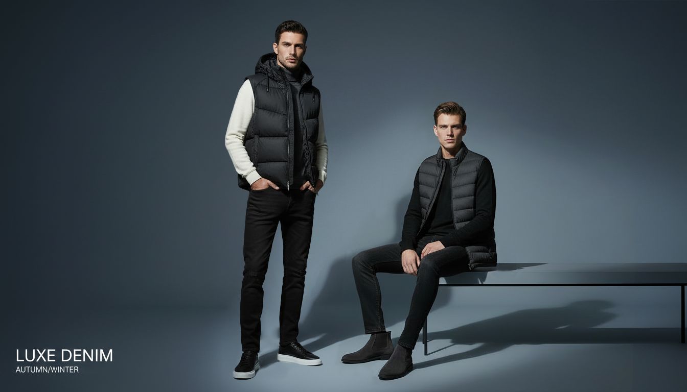 راهنمای جامع انتخاب شلوار جین مردانه برای استایل پاییزی و زمستانی ۱۴۰۴