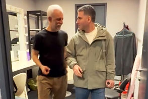 هوتن شکیبا تماشاگر ویژه نمایش کاظم سیاحی شد