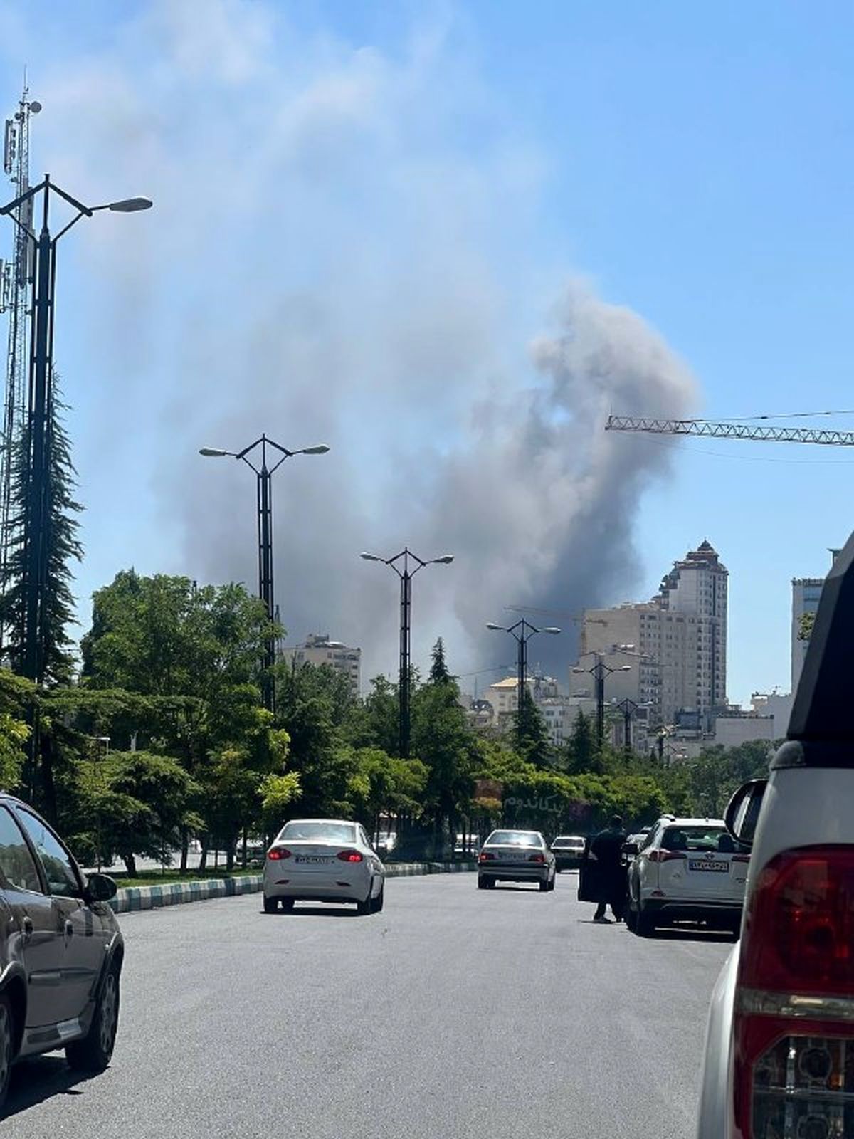   بلوار صبا در منطقه اندرزگو مورد حمله قرار گرفت 