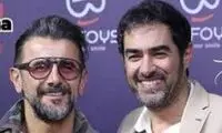 قاب صمیمی و دوستانه شهاب حسینى و امین حیایى 