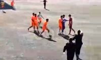 زد و خورد دسته‌جمعی در فوتبال ایران جنجال آفرید
