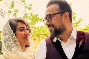 تصاویر عروسی سپند امیرسلیمانی بعد از 2 سال منتشر شد