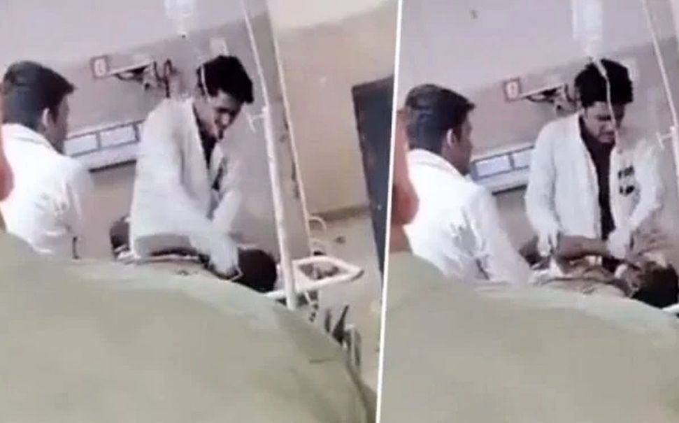 ضرب و شتم بیمارِ روی تخت به دست پزشک!
