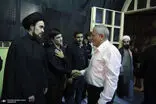 فرزند سیدحسن خمینی در مراسم ختم مادربزرگش