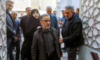 مصطفی تاجزاده پس از سال‌ها به مرخصی آمد