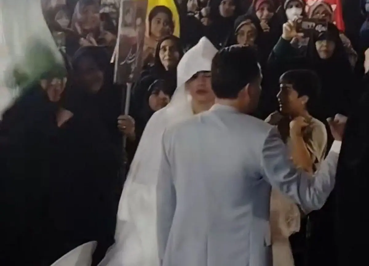 متفاوت‌ترین جشن عروسی در انزلی با چاشنی فنون رزمی