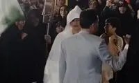 ویدئو پربازدید از یک مراسم عروسی در تجمعات شبانه