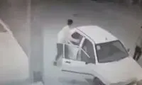 سرقت کولر گازی در ساعت ۵ صبح فقط در چند ثانیه