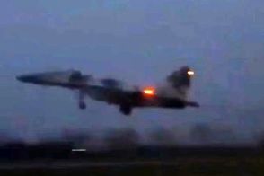 درگیری جنگنده میگ ۲۹ اوکراینی با موشک‌های کروز روسیه