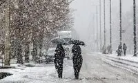 این استان‌ها منتظر بارش برف و باران باشند