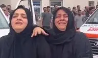 عزاداری متفاوت یک مادر و دخترِ اهل غزه