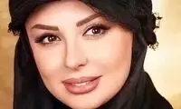 عکس شیک نیوشا ضیغمی با آرایش غلیظ