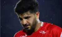 هافبک پرسپولیس بازی فولاد را از دست داد
