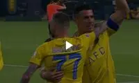 گل دوم النصر به الاتفاق با پاس گل تماشایی رونالدو