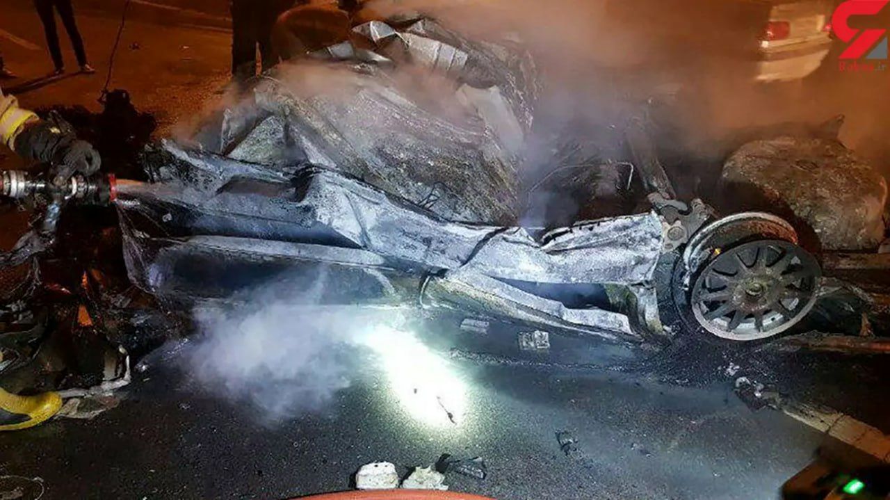سقوط مرگبار یک خودرو به ته دره در سنندج