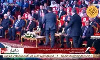 خوش و بش دیدنی رئیس جمهور مصر با جوانِ معلول