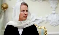 حجاب جالب سفیر سوئیس در دیدار با رئیسی