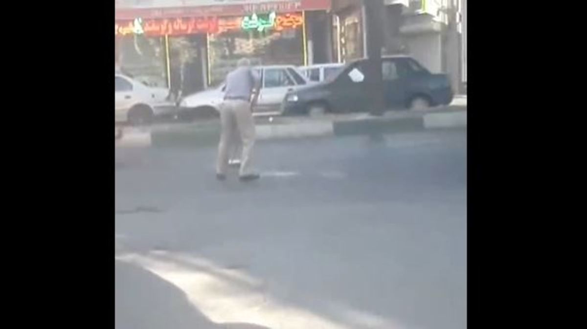 اقدام تحسین‌برانگیز مرد تبریزی در خیابان