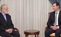 عکسی از دیدارِ بشار اسد با خرازی
