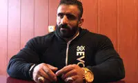 هادی چوپان از روی دوش مردم افتاد