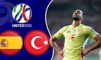 خلاصه بازی ترکیه - اسپانیا 