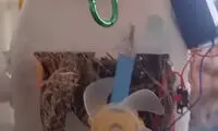 این پسر بچه با دبه ماست کولر آبی ساخت!