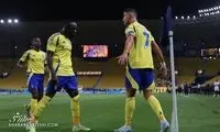 توقف ناامید کننده النصر با وجود گلزنی رونالدو