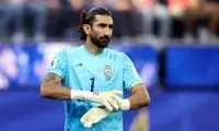 تخریب شدید مدافع پرسپولیس توسط بیرانوند