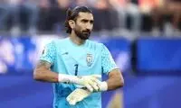 تخریب شدید مدافع پرسپولیس توسط بیرانوند