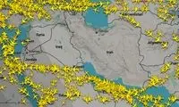 حریم هوایی ایران بسته شد