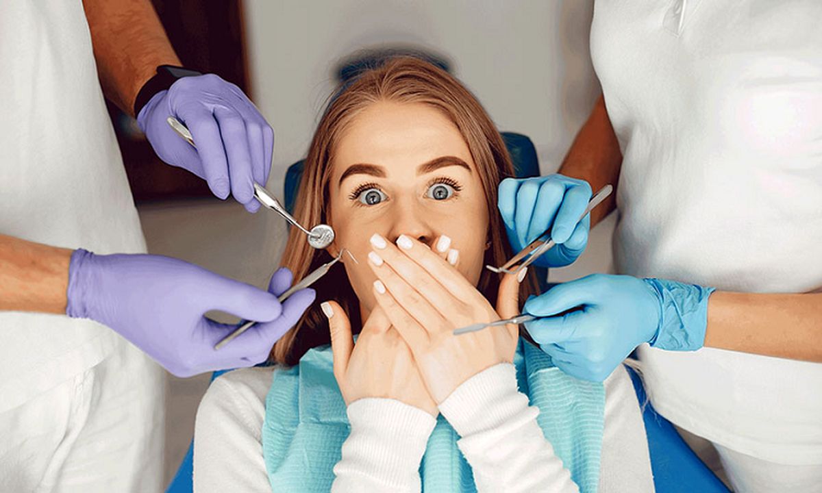 لحظه هولناک انفجار دستگاه دندانپزشکی در دهان بیمار