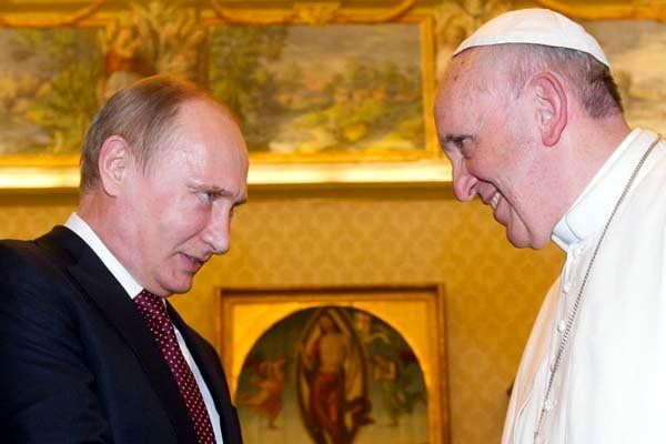 درخواست پاپ برای دیدار پوتین و زلنسکی