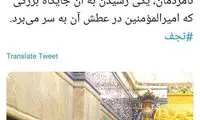 آخرین عکس از سردار در حرم حضرت علی (ع)