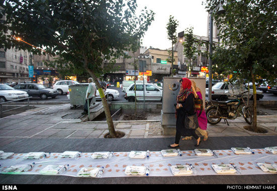 عکس: آیین افطار «شهر امید» در تهران