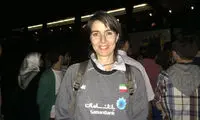 همسر ولاسکو با پیراهن ایران +عکس