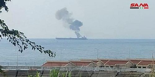 حمله به یک نفتکش در سواحل سوریه