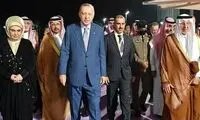 اردوغان بعد از ۵سال به عربستان سفر کرد